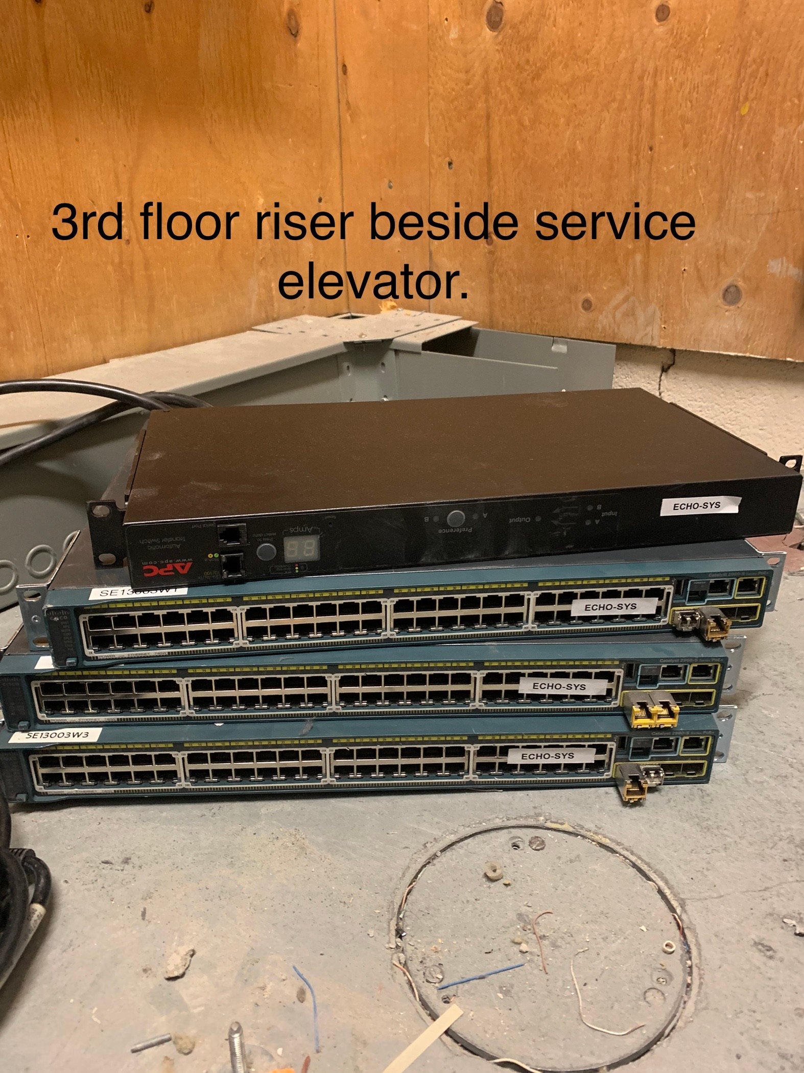 System and IT equipment relocations